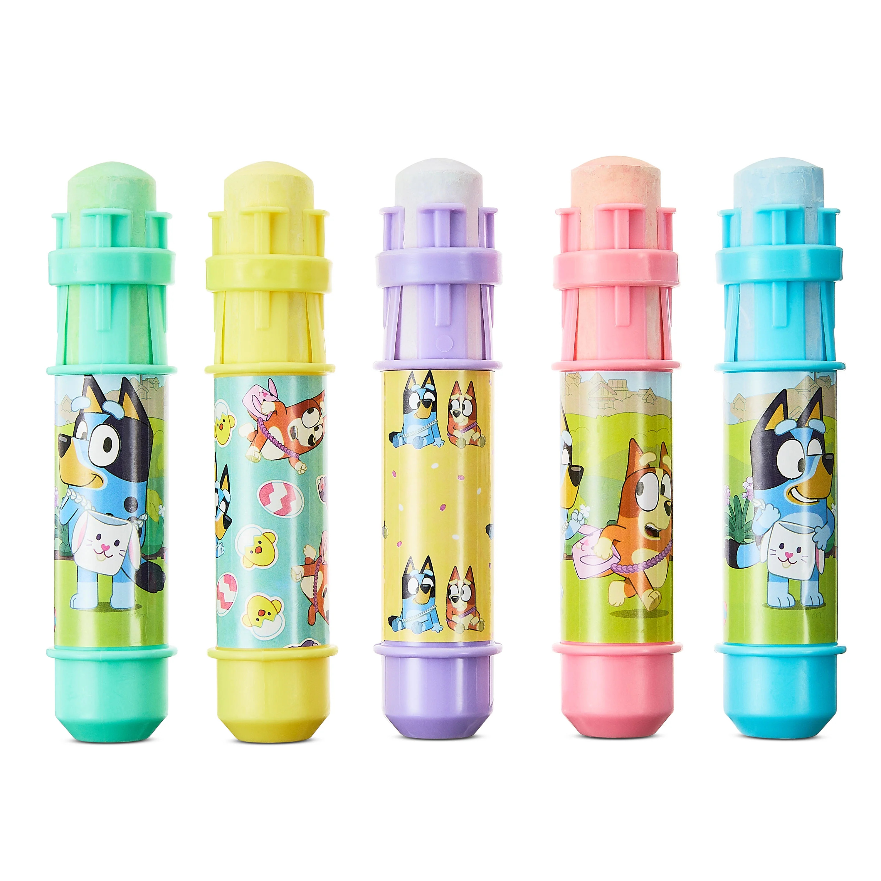 Bluey Easter Chalk with Chalk Holders, 5 Pack, Ages 3 & Up | Walmart (US)