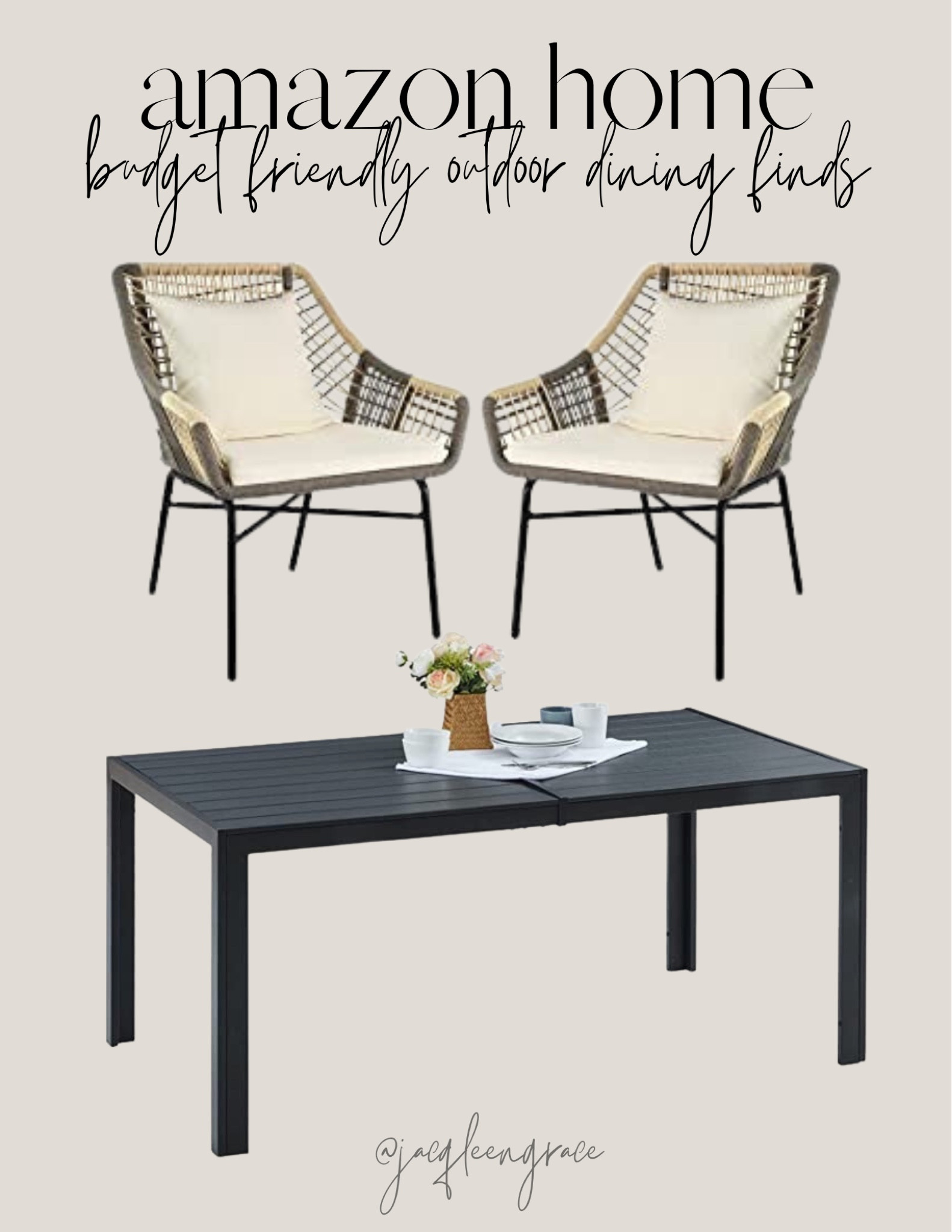 Budget friendly outdoor dining finds.

Budget friendly finds. Coastal California. California Casual. French Country Modern, Boho Glam, Parisian Chic, Amazon Decor, Amazon Home, Modern Home Favorites, Anthropologie Glam Chic. 


#LTKhome #LTKSeasonal #LTKFind