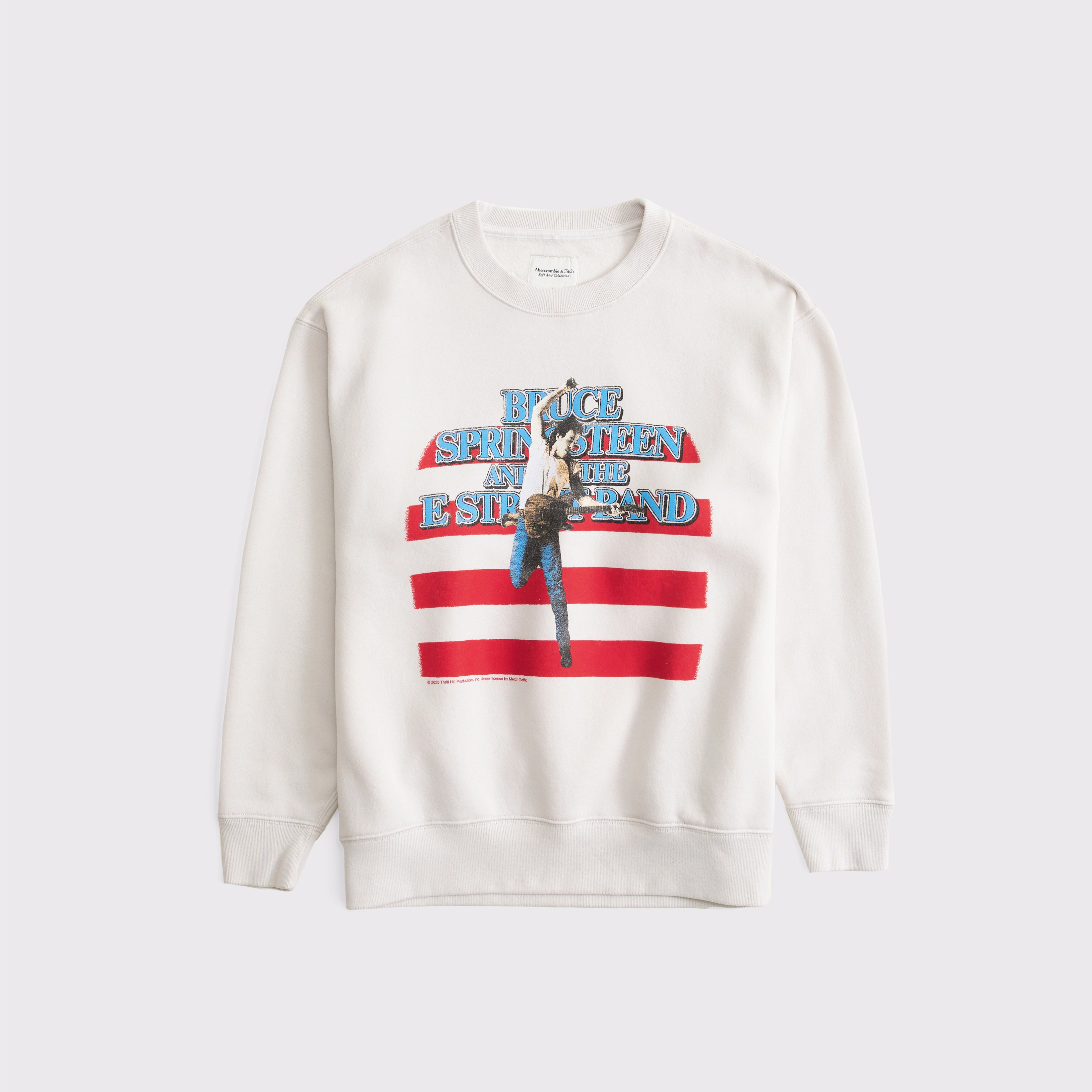 Bruce Springsteen Oversized Sunday Crew | Abercrombie & Fitch (US)