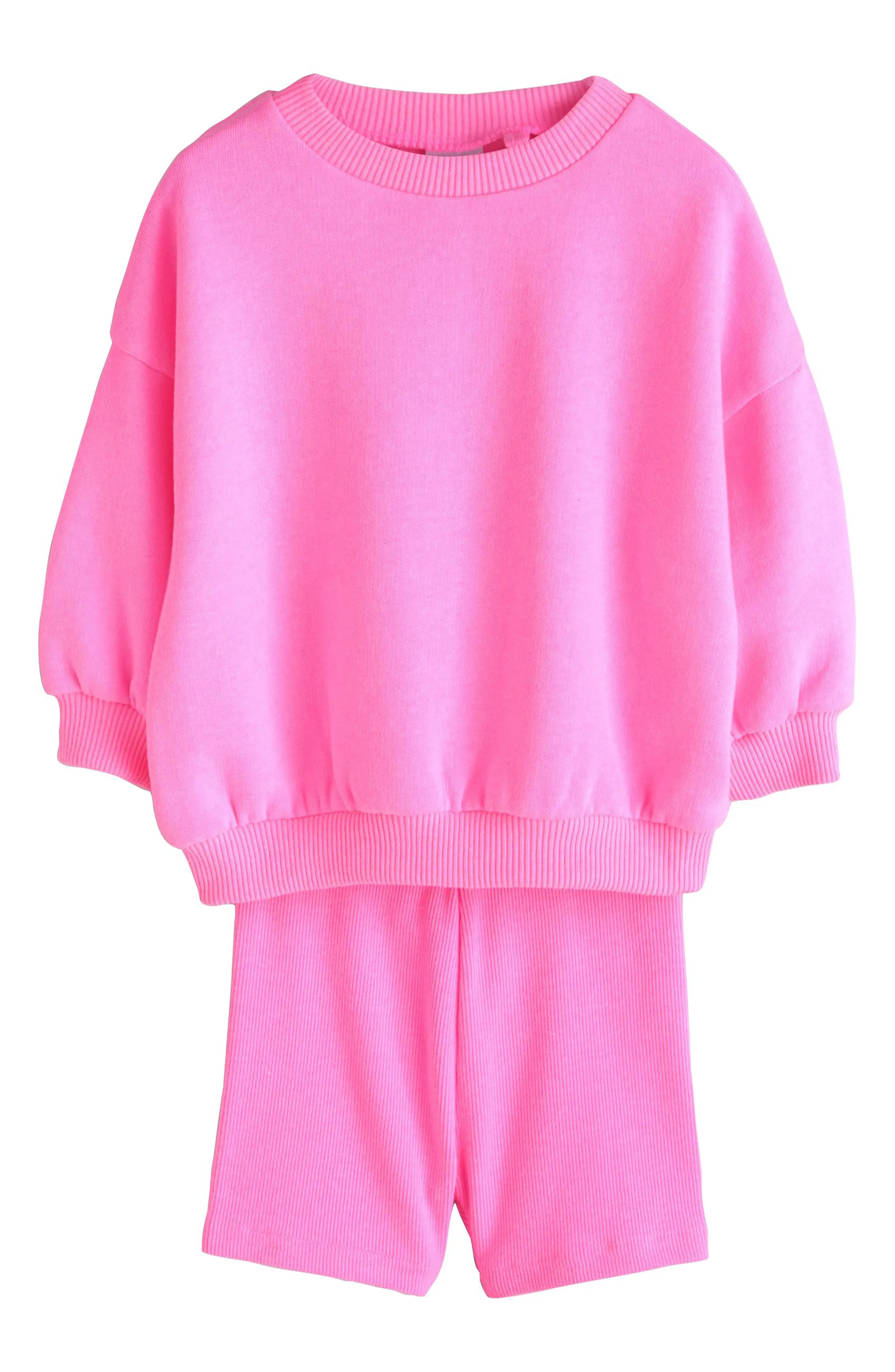 NEXT Kids' Sweatshirt & Bike Shorts (Women) | Nordstrom | Nordstrom