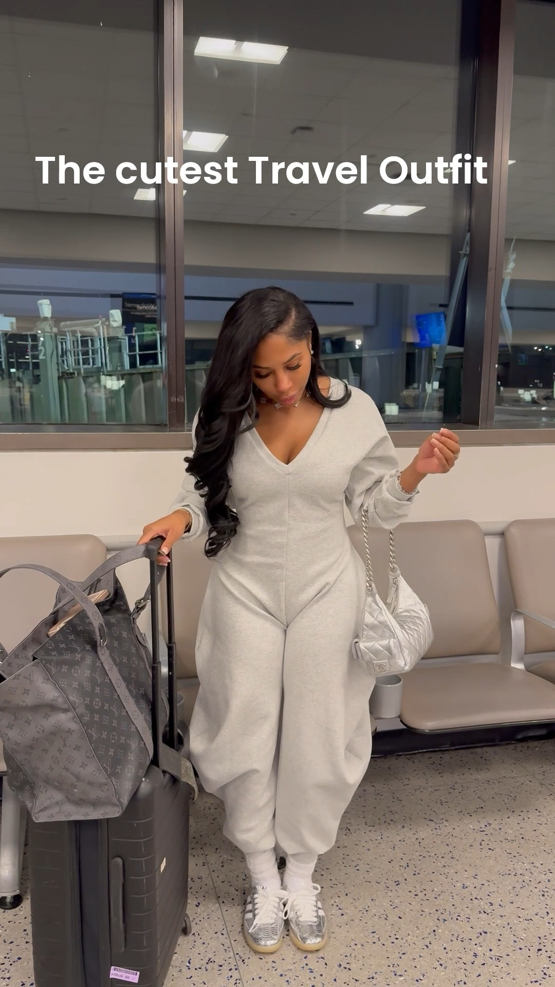 The cutest travel fit, I love how soft and cozy this jumpsuit is 🤍



#LTKootd #LTKTravel #LTKselfcare