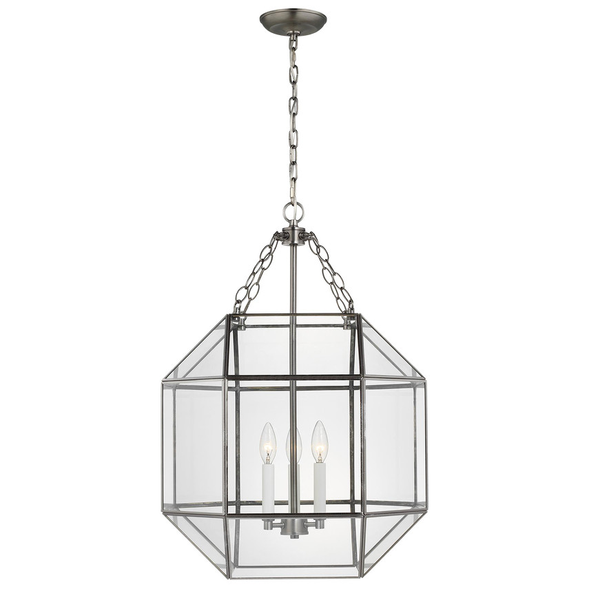 Morrison Medium Three Light Lantern | Visual Comfort