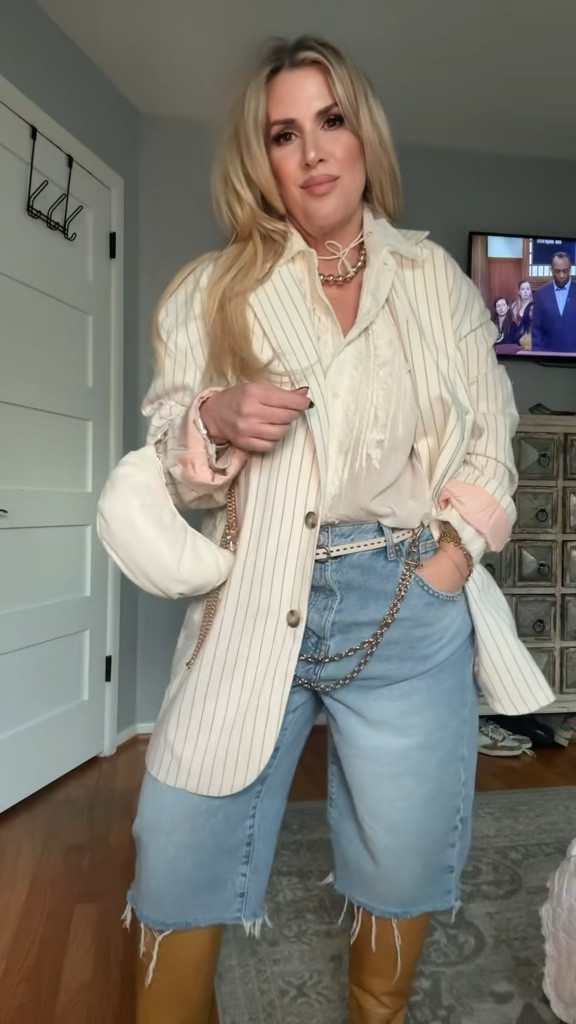 This is such and easy fun spring transitional outfit . All @freepeople inspired #frrepeople and @frye 

#LTKStyleTip #LTKPetite