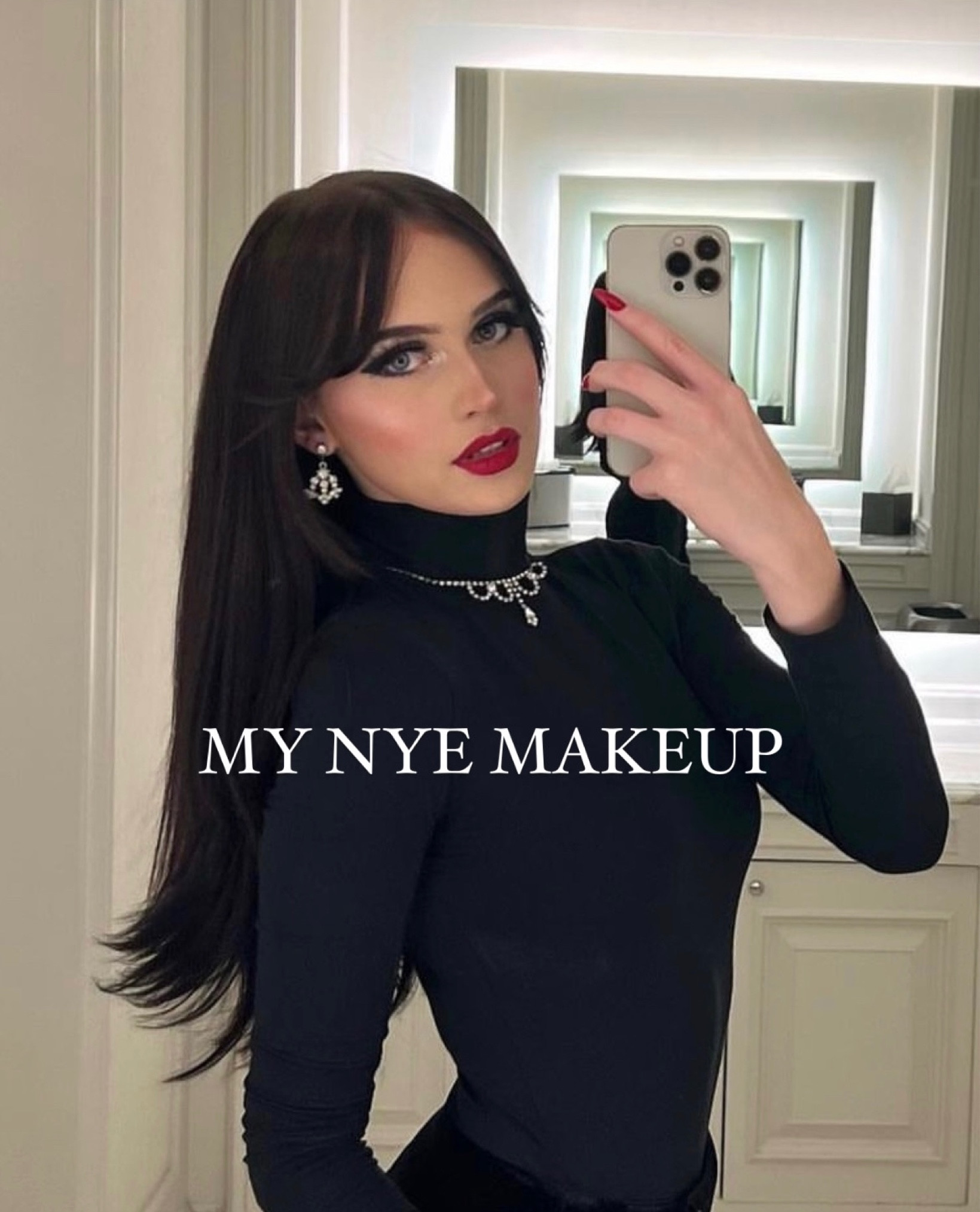 My NYE party makeup 💄 
