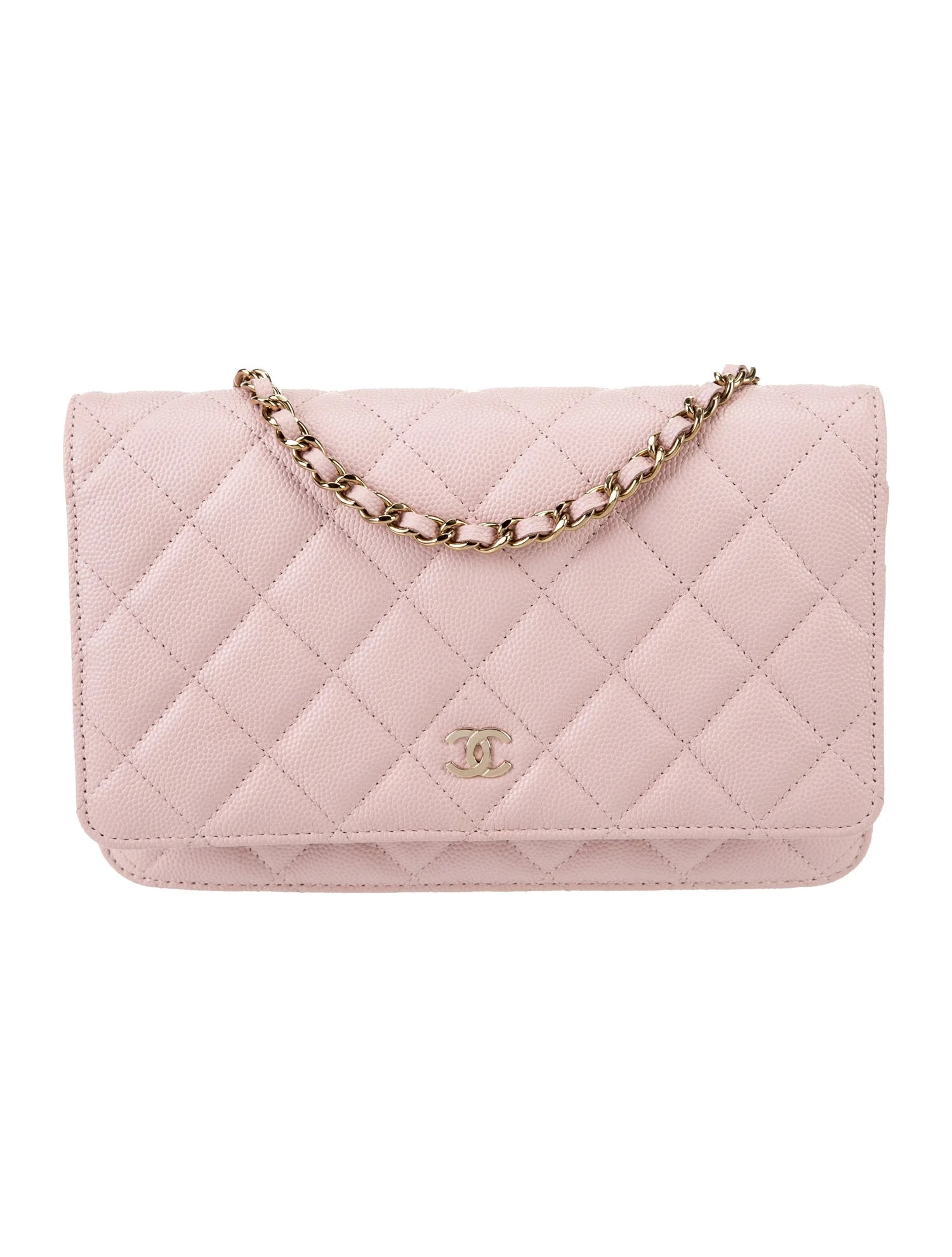 Chanel Classic Wallet On Chain - Pink Crossbody Bags, Handbags - CHA1367137 | The RealReal | The RealReal