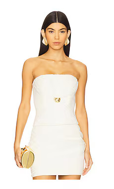 Nana Jacqueline Seraphina Top in Off White from Revolve.com | Revolve Clothing (Global)