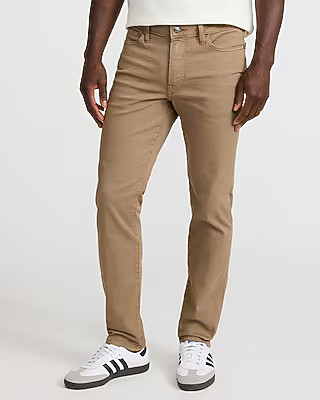 Slim Tan Hyper Stretch Jeans, Men's Size:W32 L36 | Express