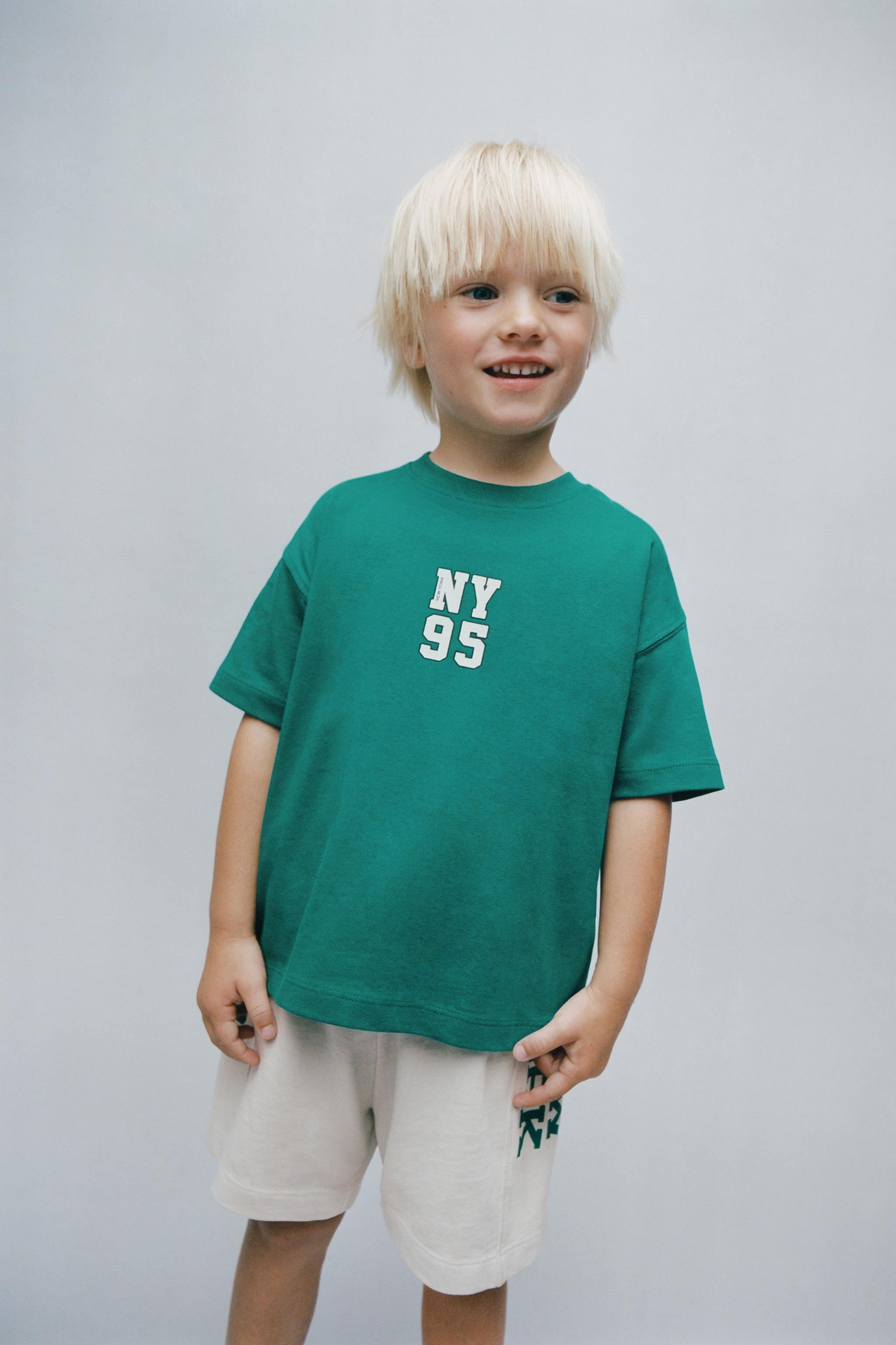 JOGGING TEXT T-SHIRT | Zara US