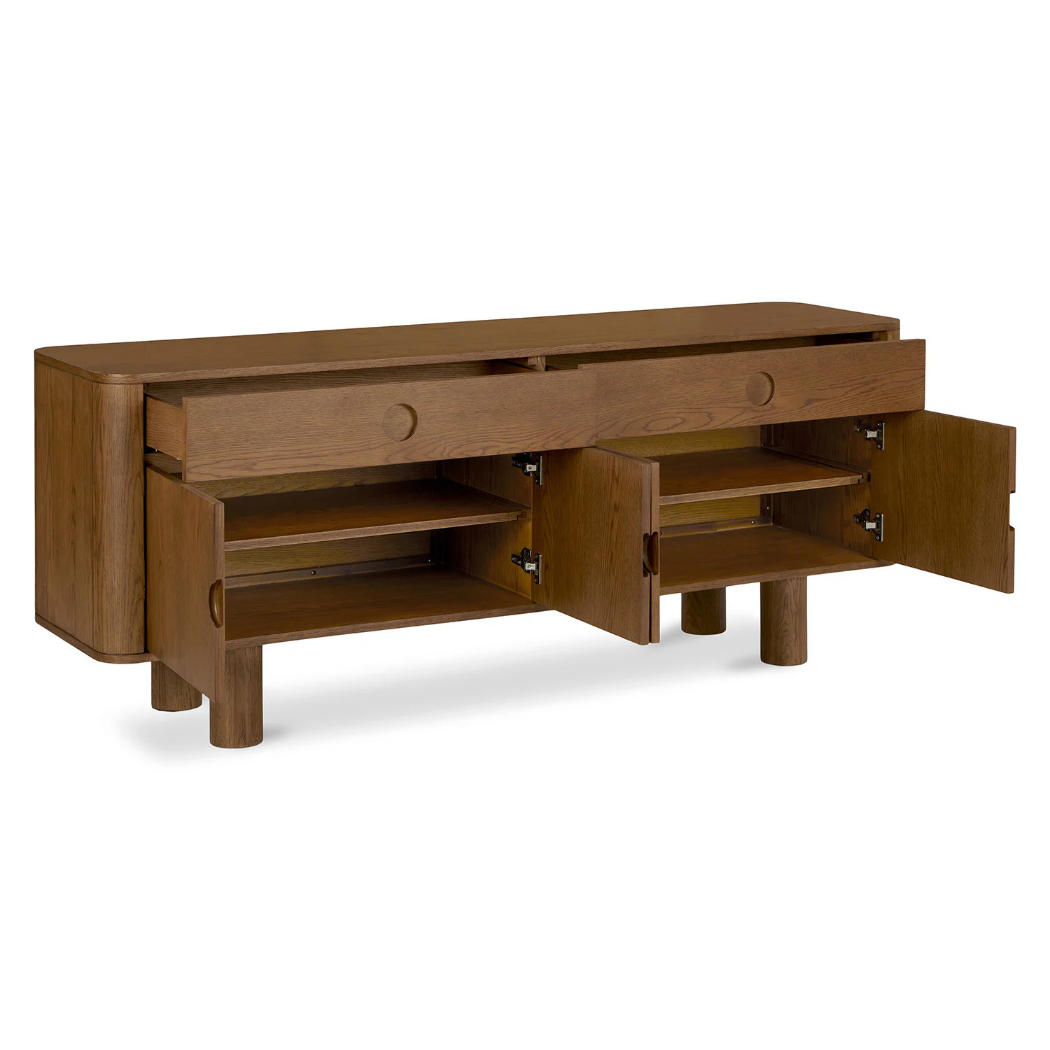 Adel 71" Sideboard - Smoked Oak | Article