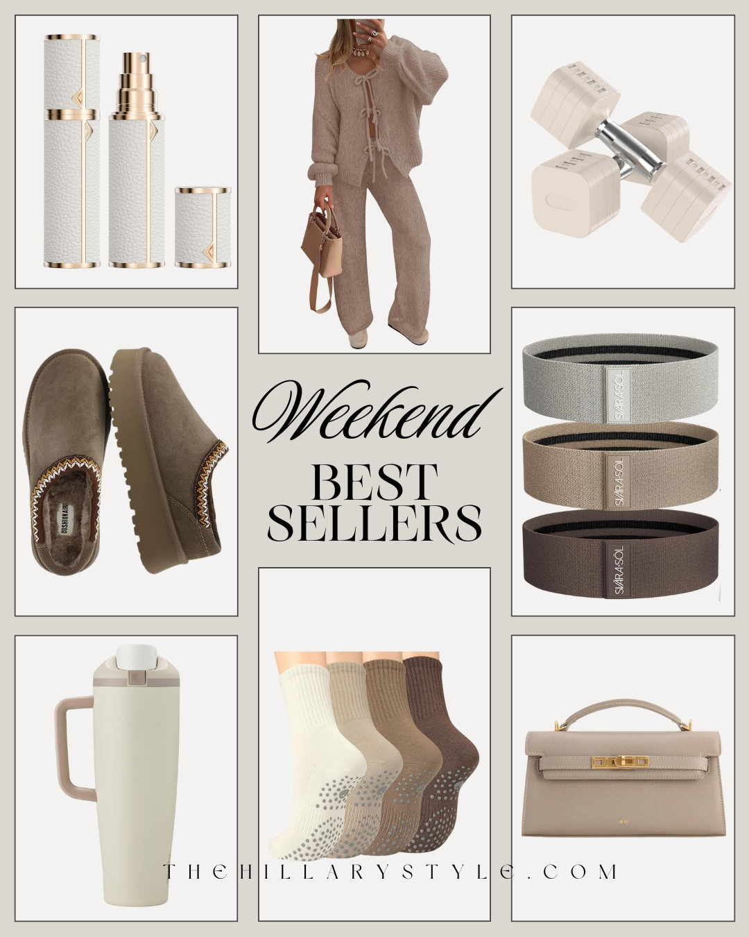 Weekend Best Sellers 🤍
These were the top Amazon finds everyone loved this weekend — cozy neutral loungewear, everyday wellness essentials, chic accessories, and practical favorites that fit seamlessly into real life. Effortless, wearable, and worth the hype. 

 #LTKfinds #LTKfavorites #LTKstyle #AmazonFinds #AmazonFashion #NeutralStyle #LTKootd #LTKfitnessgoals #LTKActive