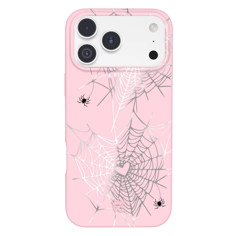 Widows Web Chrome iPhone Case | Velvet Caviar