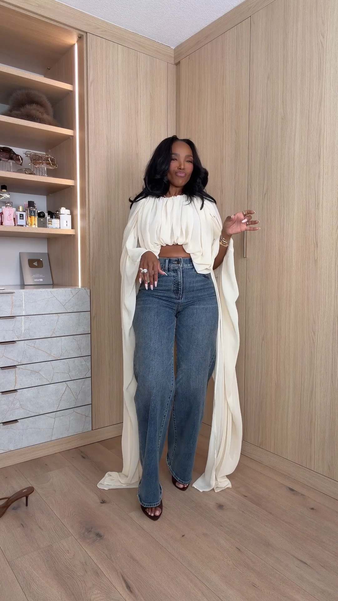 Scroll to shop! ✨ Everything from this look is linked below. 👇🏽    

Wearing: Size Small | 5’4” | 140 lbs  

📲   Download the FREE LTK app & follow me (@kirasfashionfinds) to shop all my daily finds.  #LTKootd #LTKPetite #LTKU
