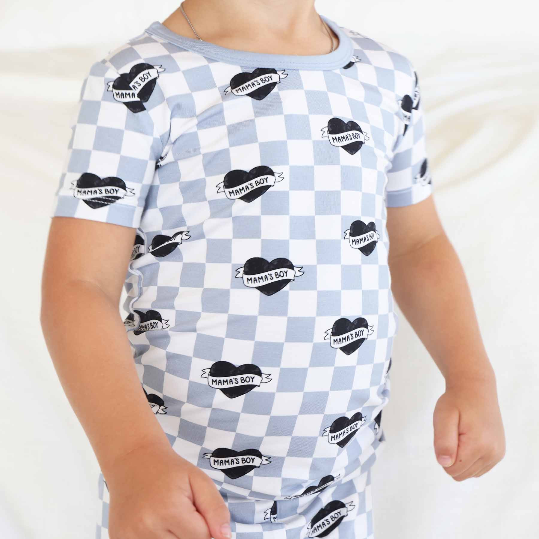 Mama's Boy Two Piece Pajama Set | Caden Lane