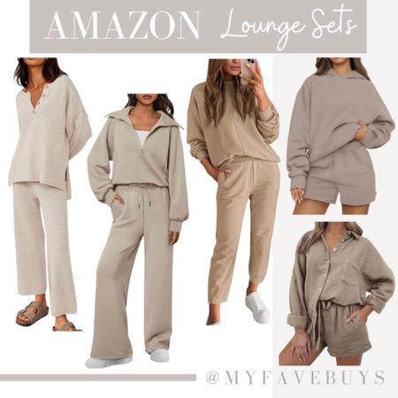 A few of my favorite lounge sets from Amazon! 

#LTKMostLoved