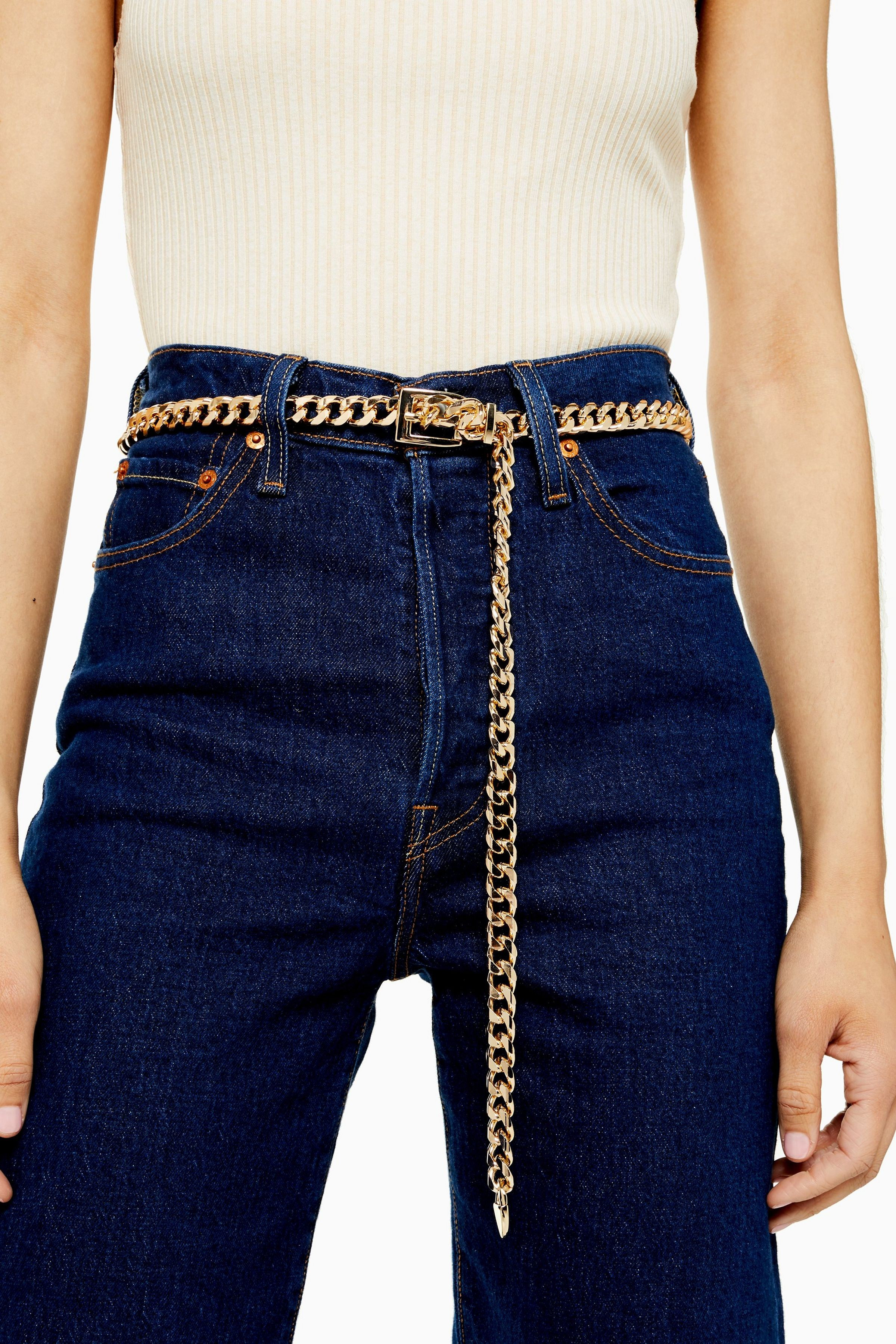 Gold Chain Belt | Topshop UK