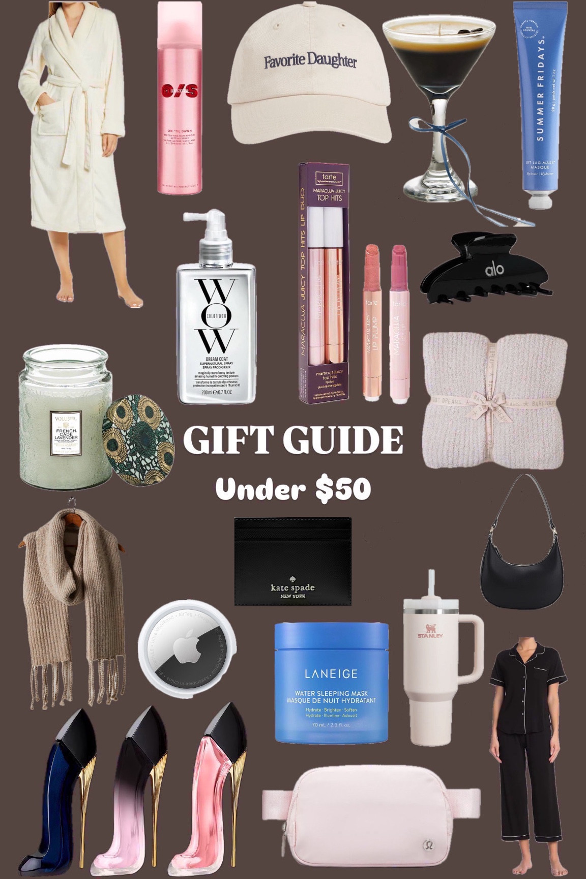 Gifts for her under $50! Shop this gift guide for the holidays! Major sales are happening for Black Friday that you don’t want to miss out on! 

#LTKHoliday #LTKGiftGuide #LTKCyberWeek
