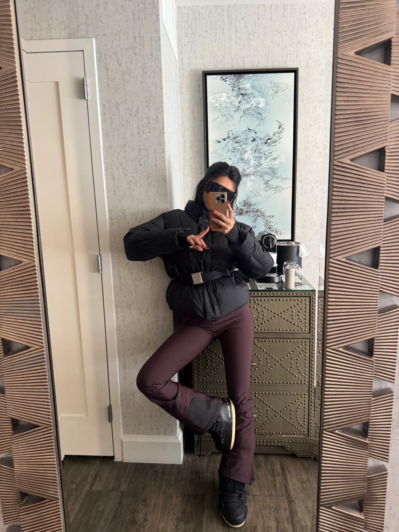 Chic ski look 