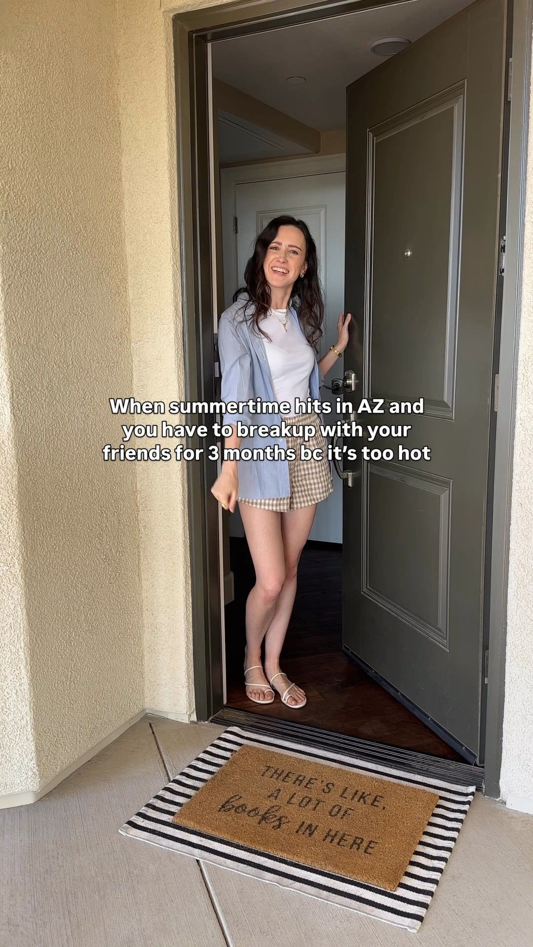 Can you relate? 😂 while everyone else is outside enjoying the summer sun, us Arizonans are hibernating inside with the AC lol ❄️ 

#LTKSeasonal #LTKSummerEdit