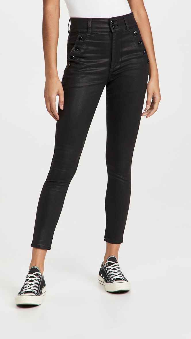 The Georgia Ankle Coated Jeans | Shopbop