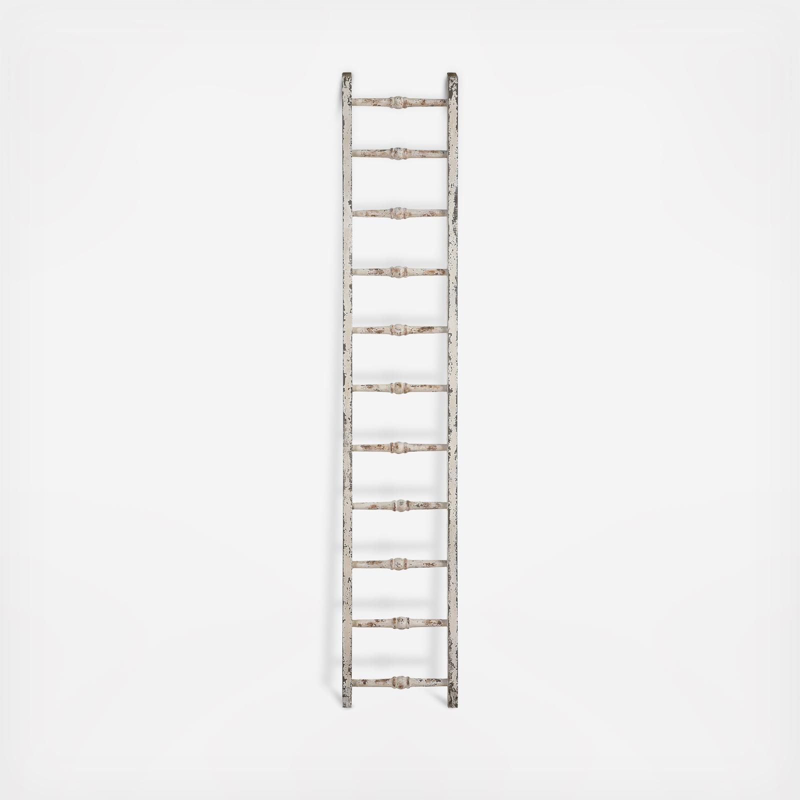 Creative Co-Op Bungalow Lane Wood Ladder | Zola