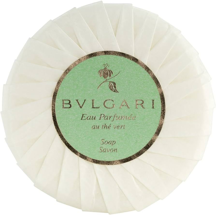 Bvlgari/Bulgari Au the Vert (Green Tea) Pleated Soap - 50 Grams | Amazon (US)