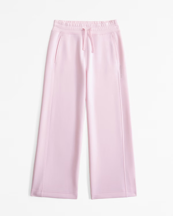 ypb neoknit wide leg sweatpants | Abercrombie & Fitch (US)