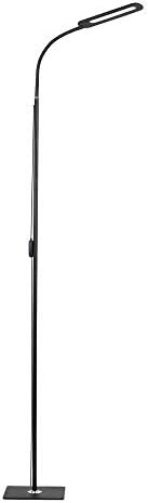 ALongDeng LED Floor Lamp with Adjustable Gooseneck, Height Adjustable Modern Standing Lamp, 5 Bri... | Amazon (US)