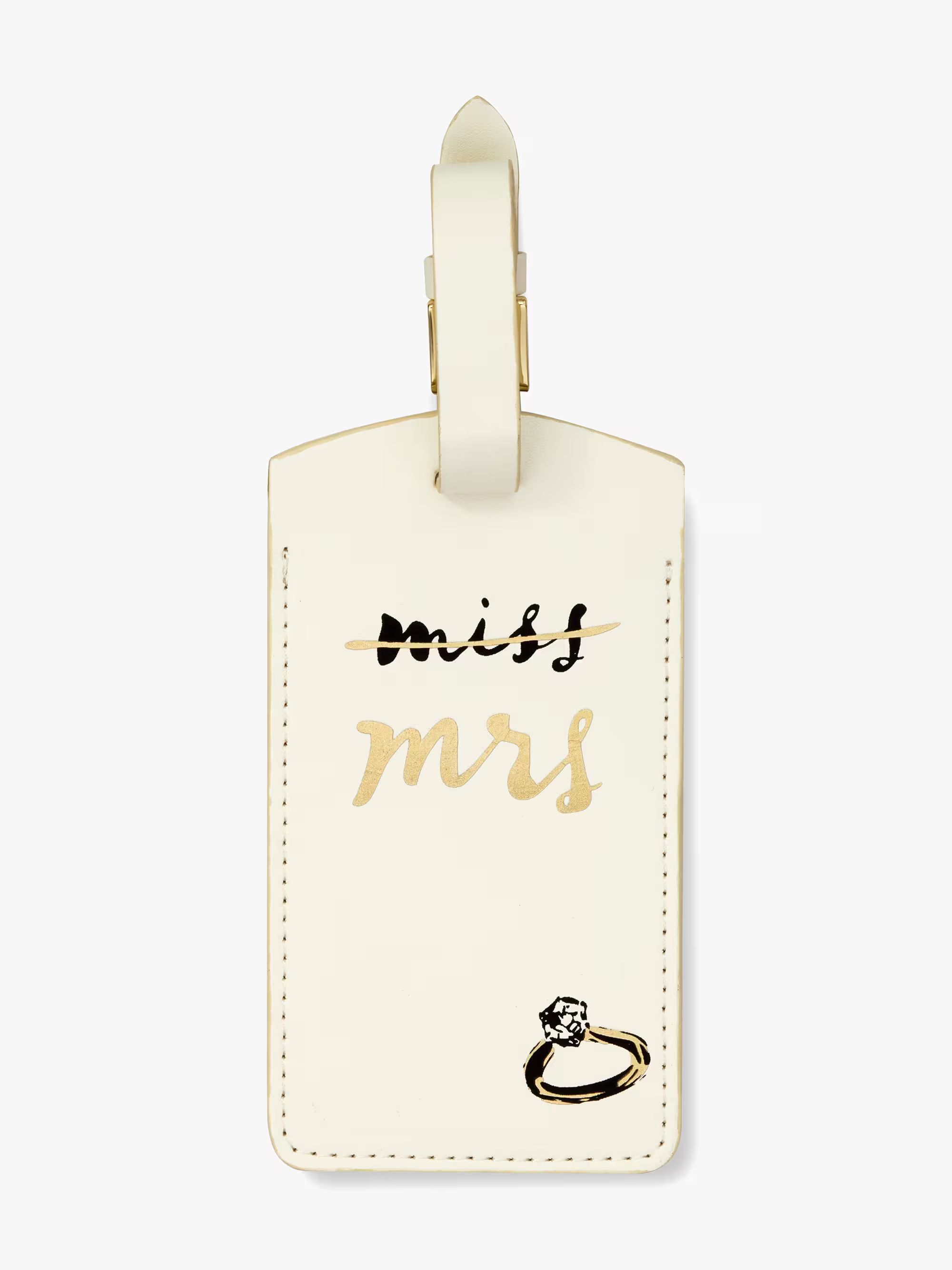 miss to mrs luggage tag | Kate Spade (US)