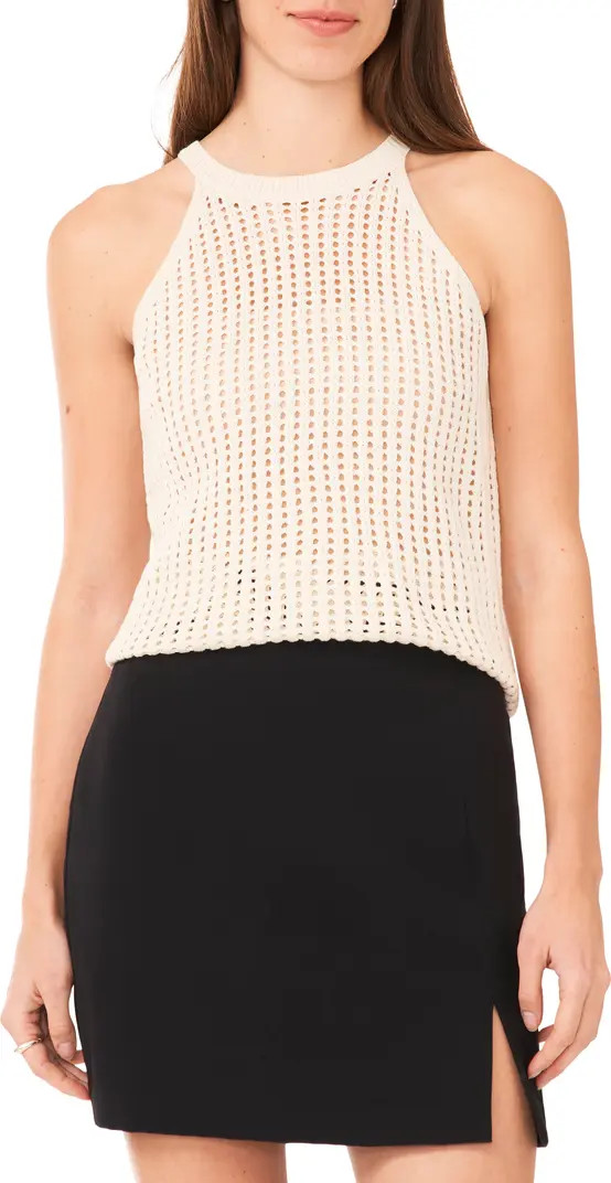 Open Stitch Sleeveless Sweater | Nordstrom Rack