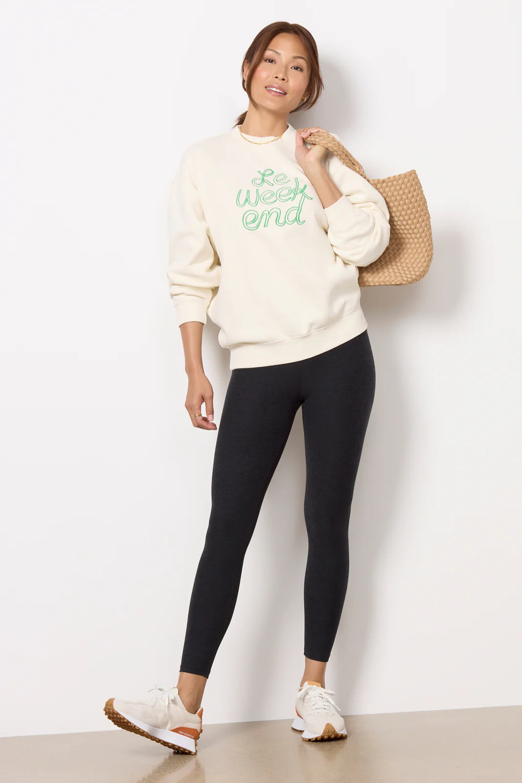 Spacedye Caught In The Midi High Waisted Legging | Evereve