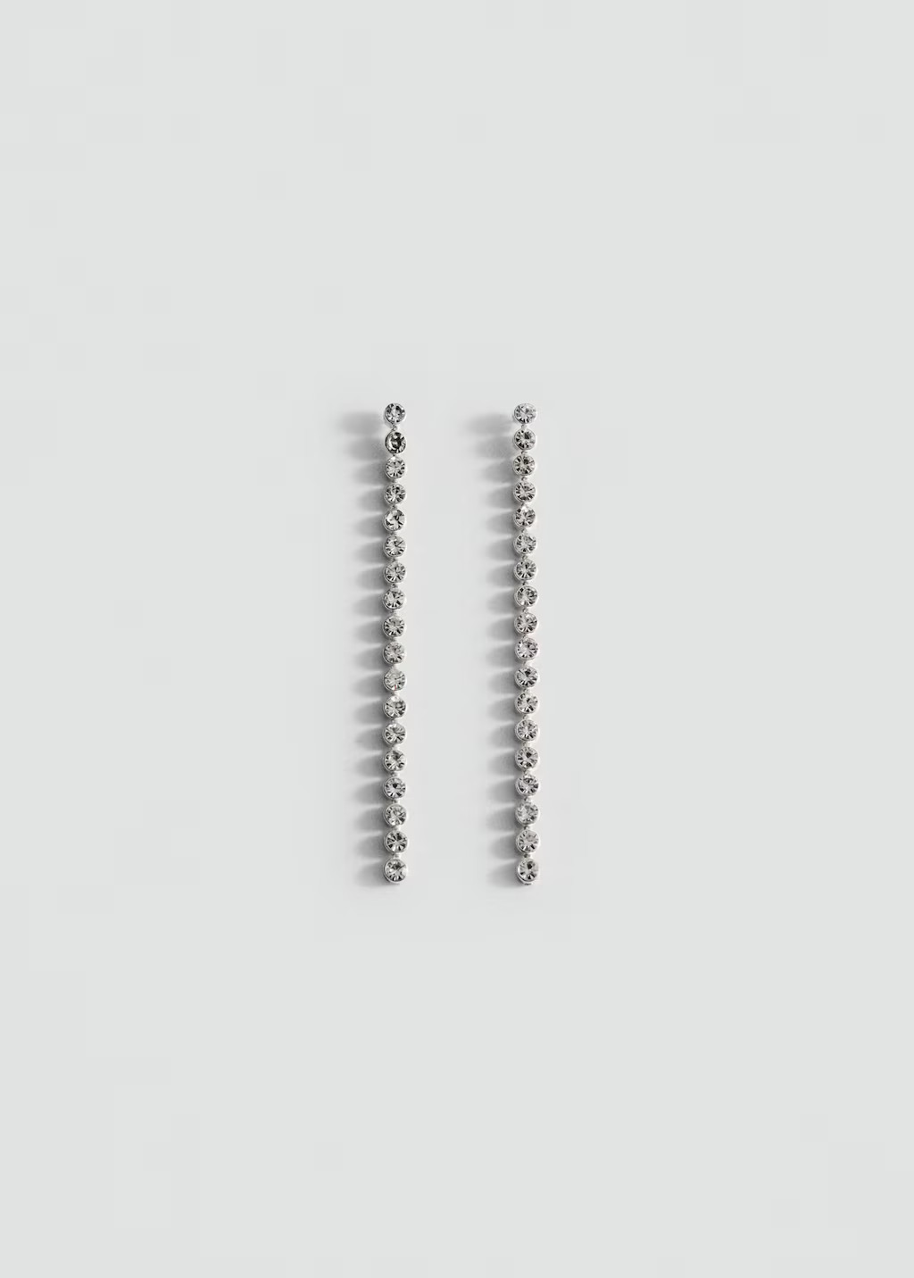 Long crystal earrings | MANGO (UK)