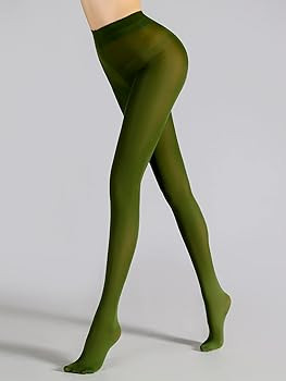 OYOANGLE Women's Sheer High Waist Pantyhose Tights Thigh High Stockings Leggings | Amazon (US)