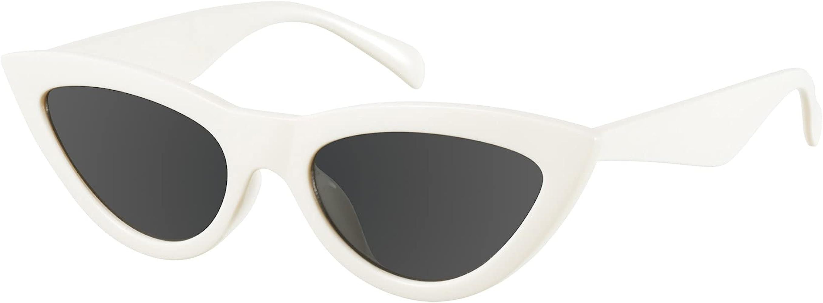 mosanana Trendy Cateye Sunglasses for Women Cool Stylish Sunnies MS51810 | Amazon (US)