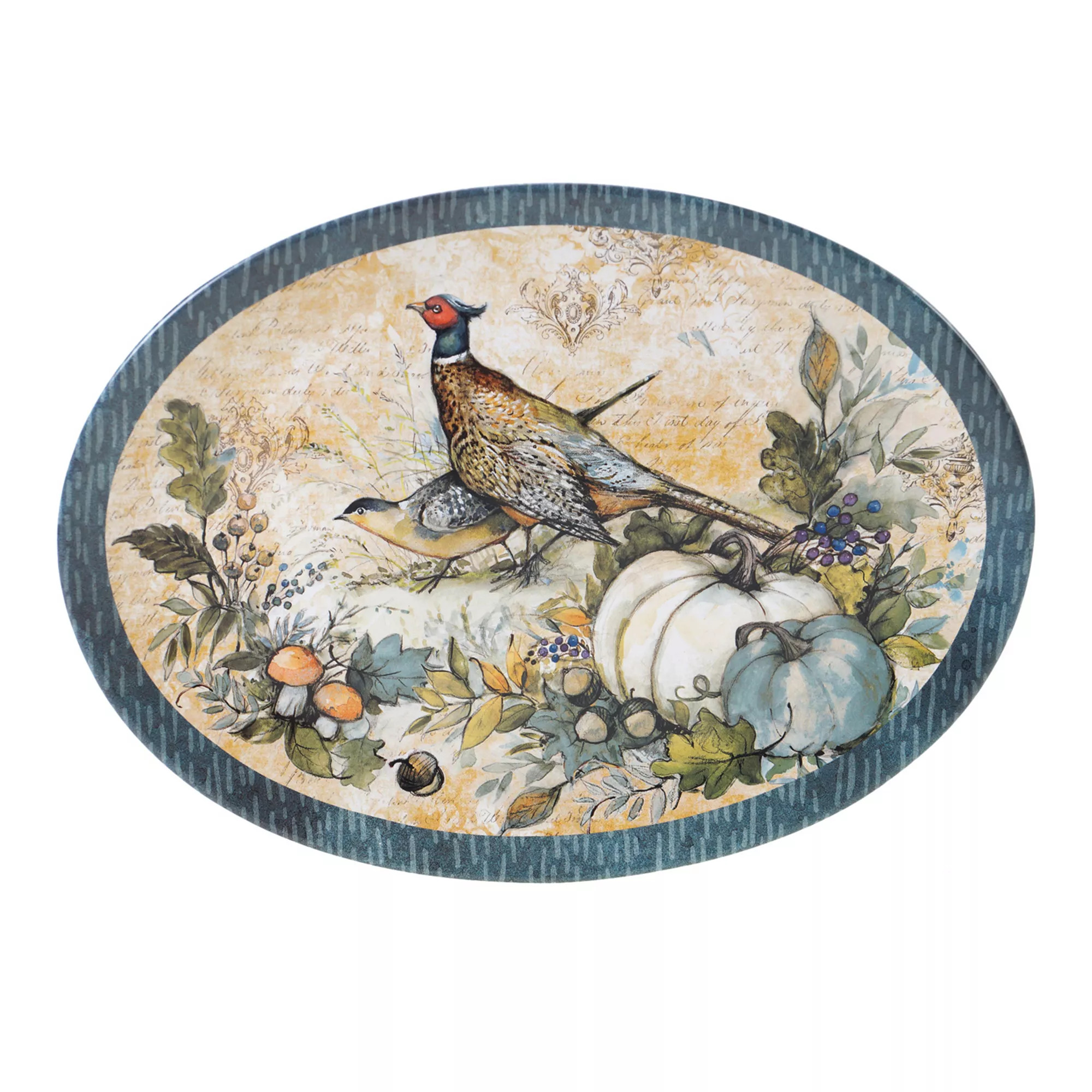 Certified International Harvest Gatherings Oval Serving Platter | Kohl's