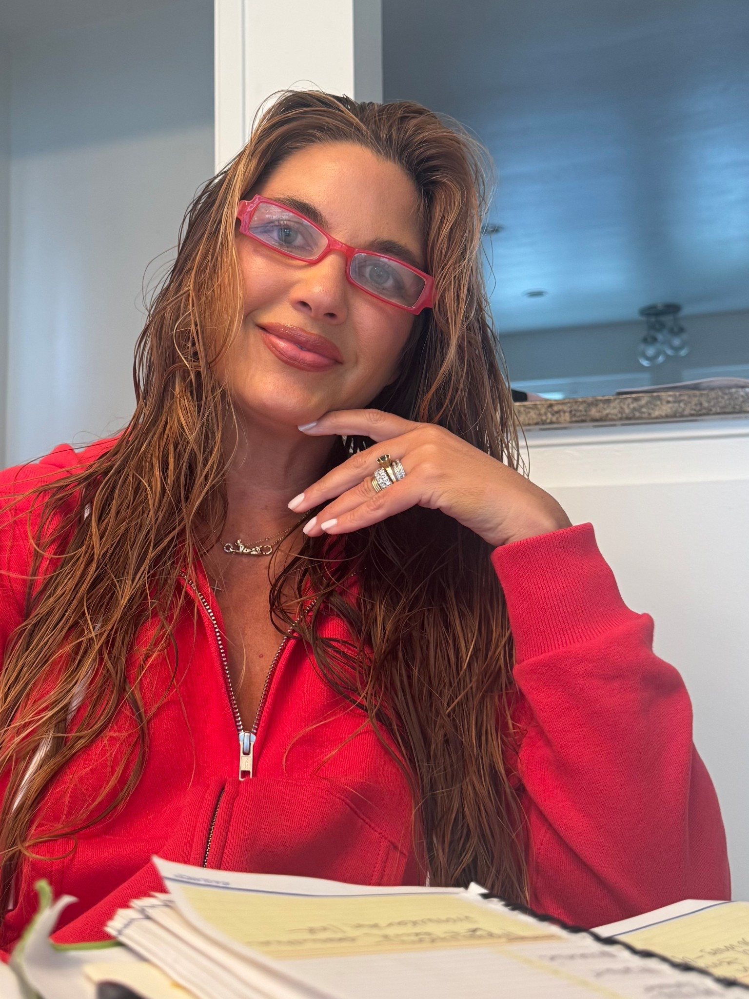 Happy Valentines Day…so glad you’re heee ❤️ I have this zip up sweatshirt in 2 colors and wear it constantly. Highly recommended. Size medium  

#LTKValentine #LTKmomlife