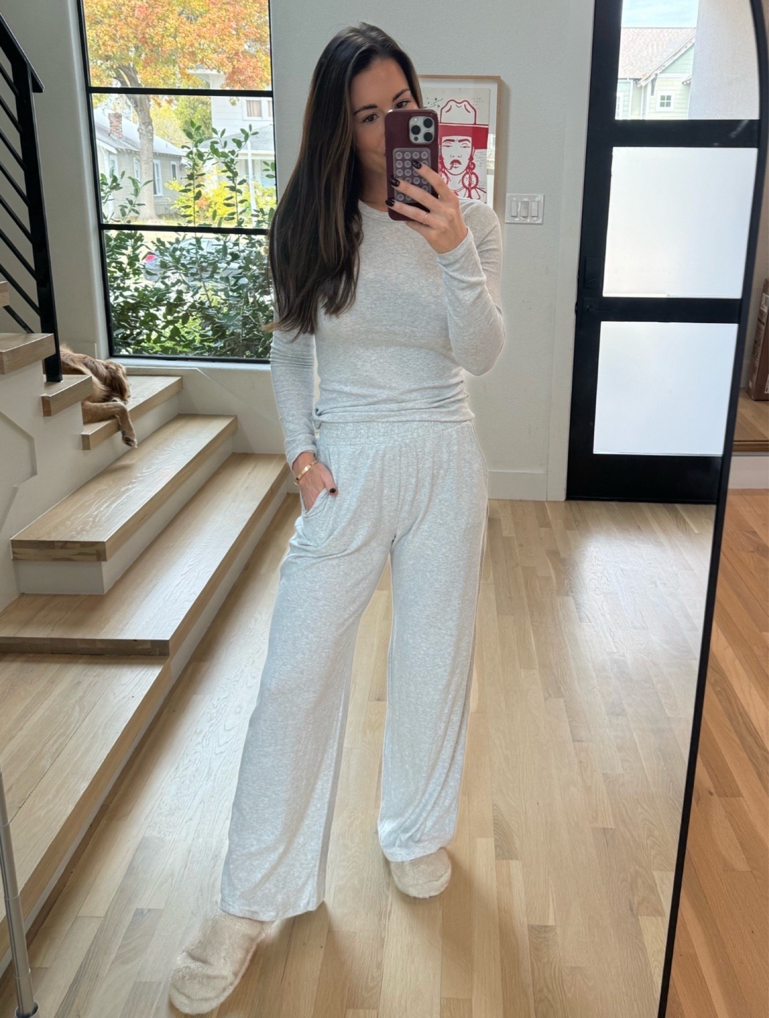 This loungewear set from Abercrombie is so comfy that I want it in every color! Small in both crew neck top and lounge pants!

#LTKootd #LTKGiftGuide #LTKdayinmylife