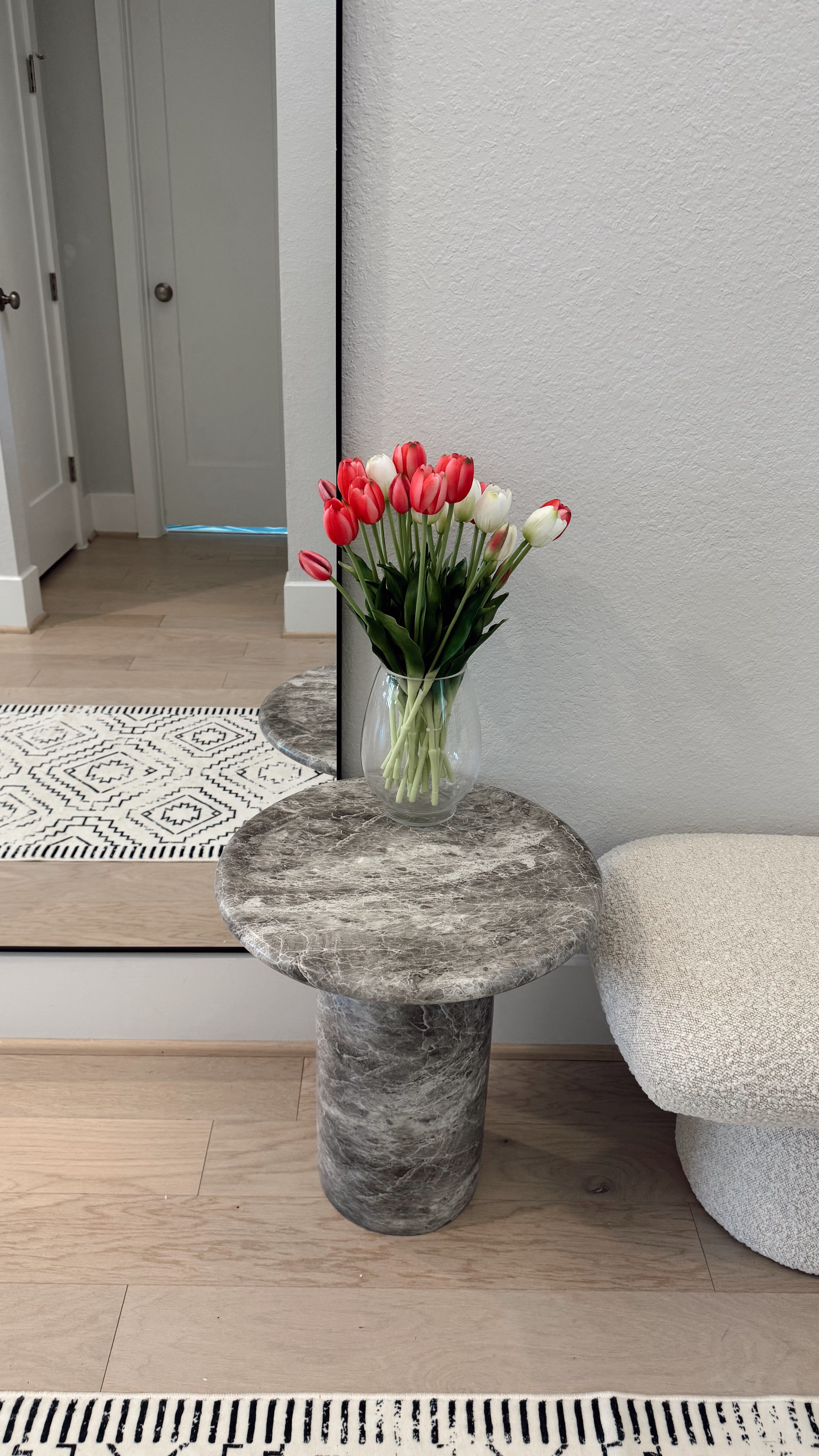 These tulips feel so real & come in many colors! I got a bundle of the dark pink tulips and white tulips! I ended up having extras to put in a different spot in the house🩷 shown here is about half of both bundles.

Flowers, tulips, florals, home decor, spring home decor, home finds, home decor, entryway

#LTKHome #LTKSeasonal #LTKWatchNow