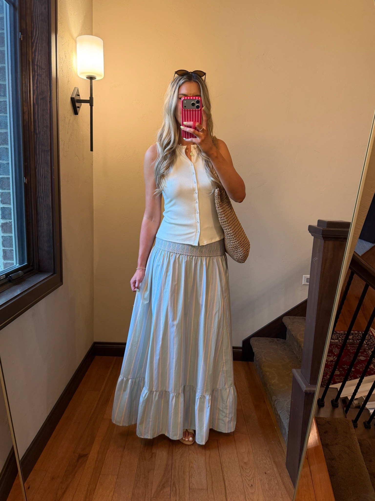 Wearing my true medium tall! 

Skirt can be worn three ways. 

Tall maxi skirt

#LTKSeasonal #LTKSaleAlert #LTKTall