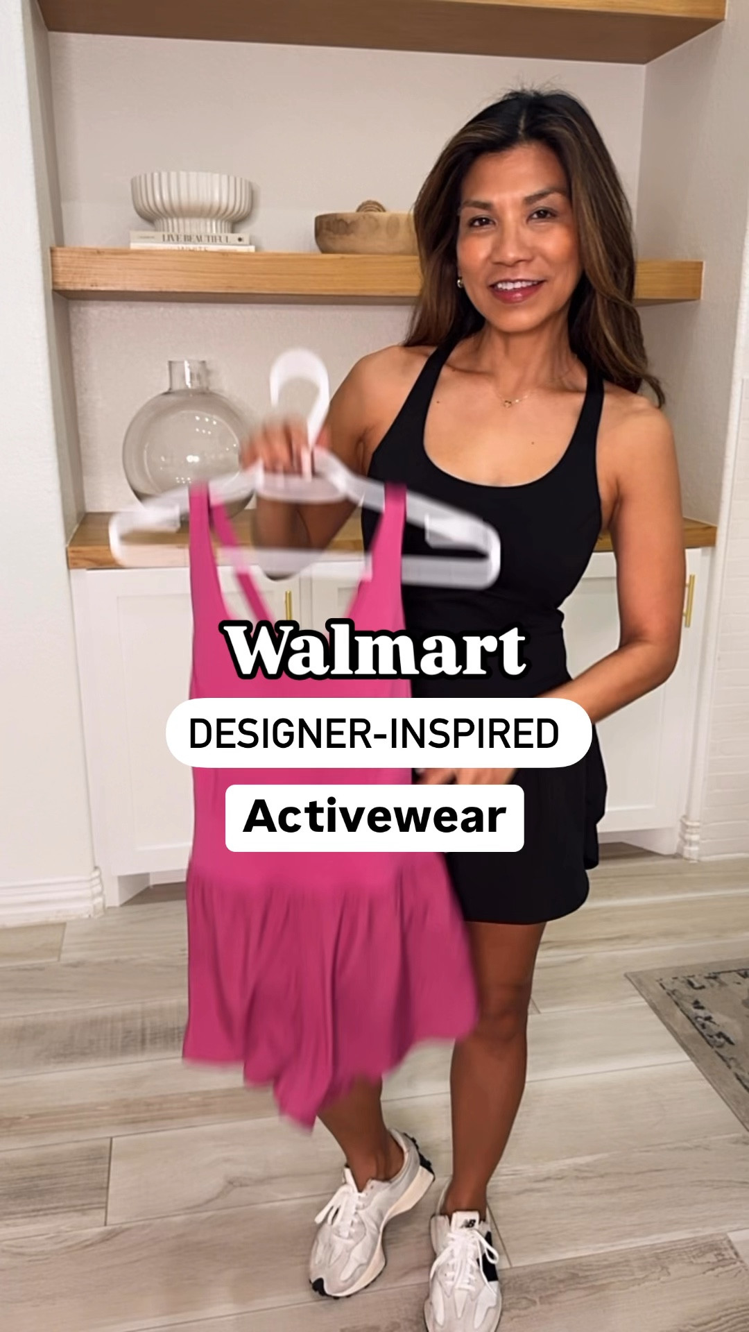 Black and pink romper in size small of in b/w sizes I suggest sizing up.
Both skorts in size XS. 
Romper and teal skort come in plus size.
New Balance sneakers fit tts.
White tshirt in small.
Activewear, Walmart finds, Disney outfit, spring outfit, summer outfits, fashion over 50, midlife fashion, petite fashion, vacation outfit, athleisure.

#LTKActive #LTKOver40 #LTKFindsUnder50