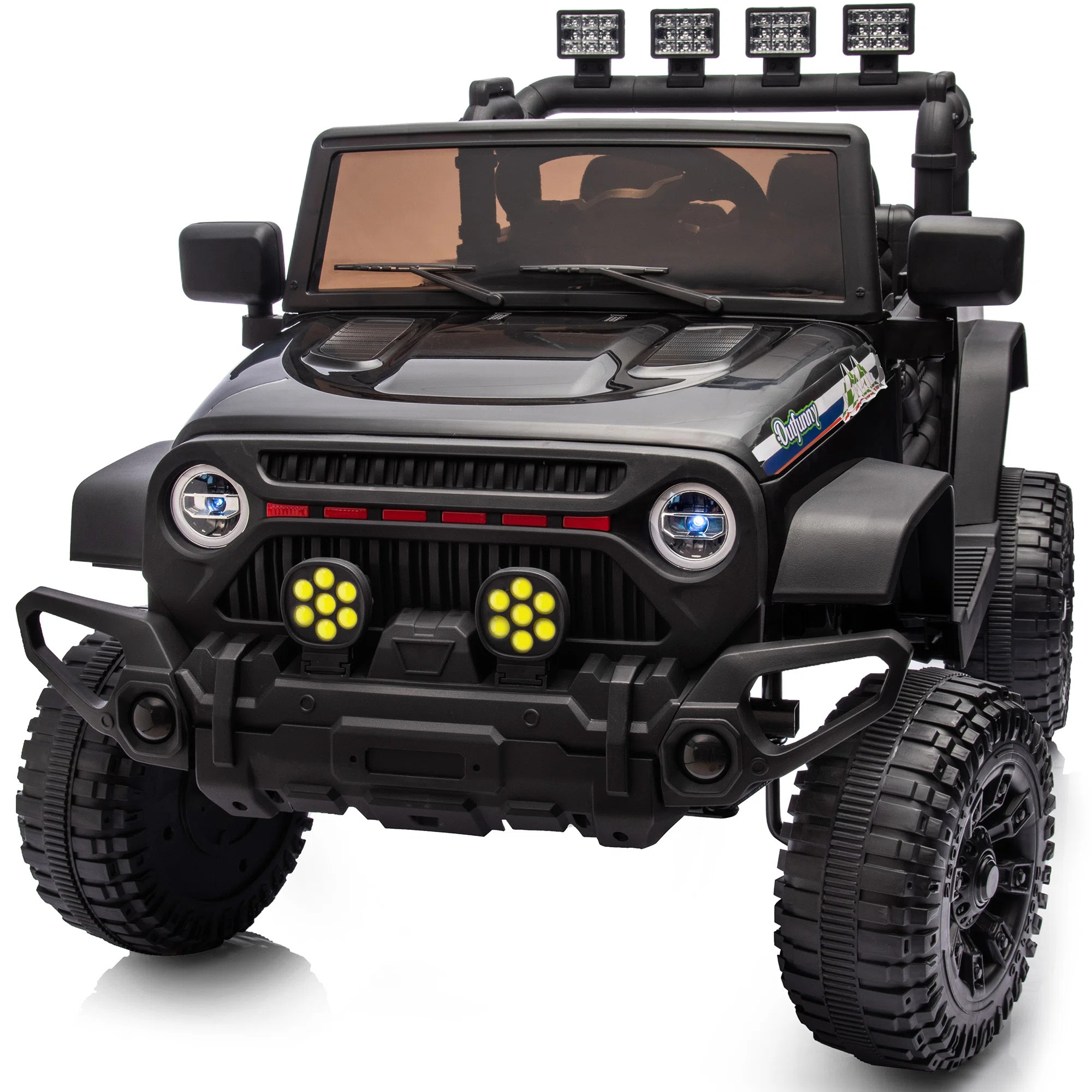 24V Kids Ride on Toy, Ride on Truck Electric Car for Kids with Remote Control, Bluetooth | Wayfair North America
