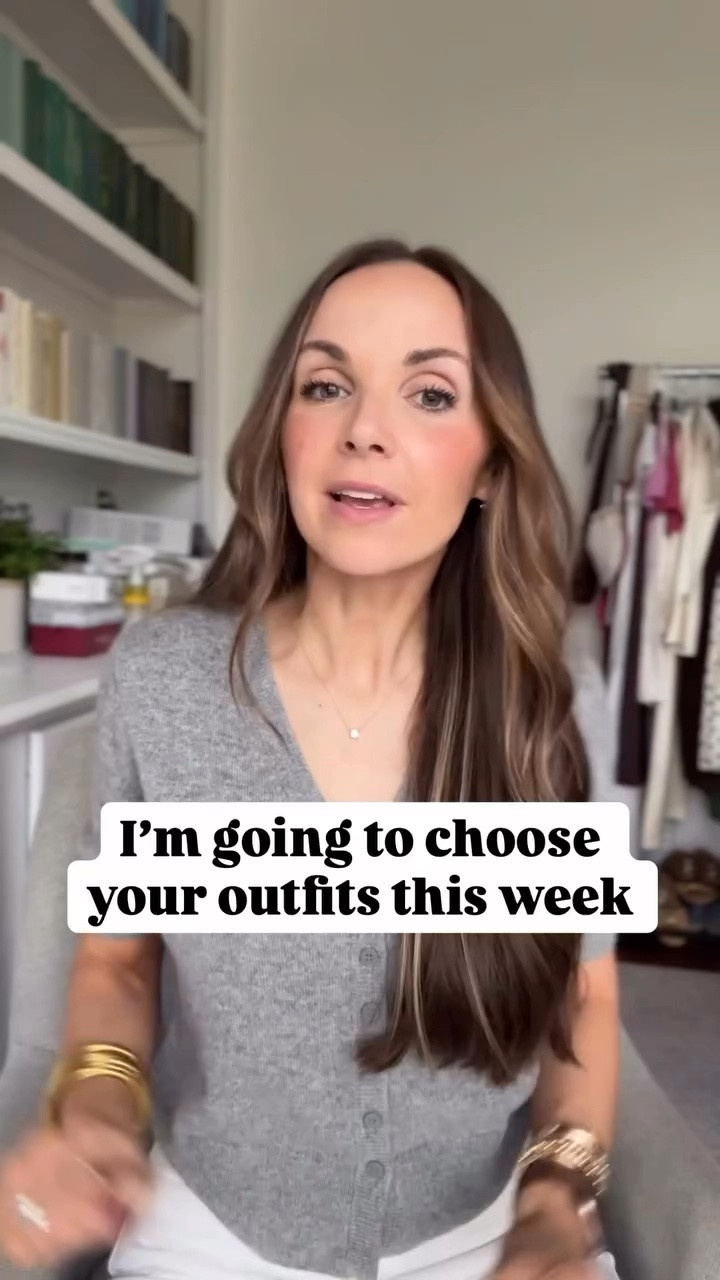 Choosing your outfits for the week! 

#LTKgrwm
