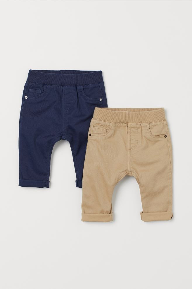 2-pack Pull-on Pants | H&M (US + CA)