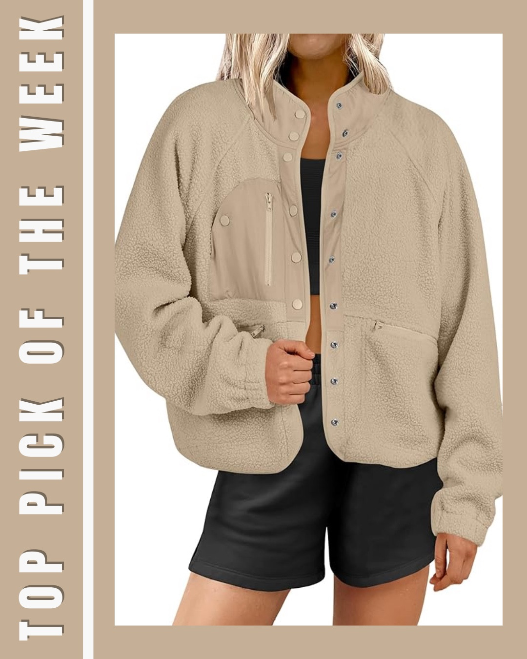 Pick of the week: the Anrabess Fuzzy Fleece. Lightweight but warm, relaxed but still put together. One of those Amazon staples you’ll keep reaching for.

#LTKSpringSale #LTKOver40 #LTKActive