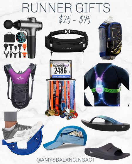 Gifts every runner would love from $25-$75!

Hydration backpack for running | running recovery sandals | running light vest | medal holder | handheld running water bottle | hats for runners

#LTKfitness #LTKGiftGuide #LTKfindsunder100