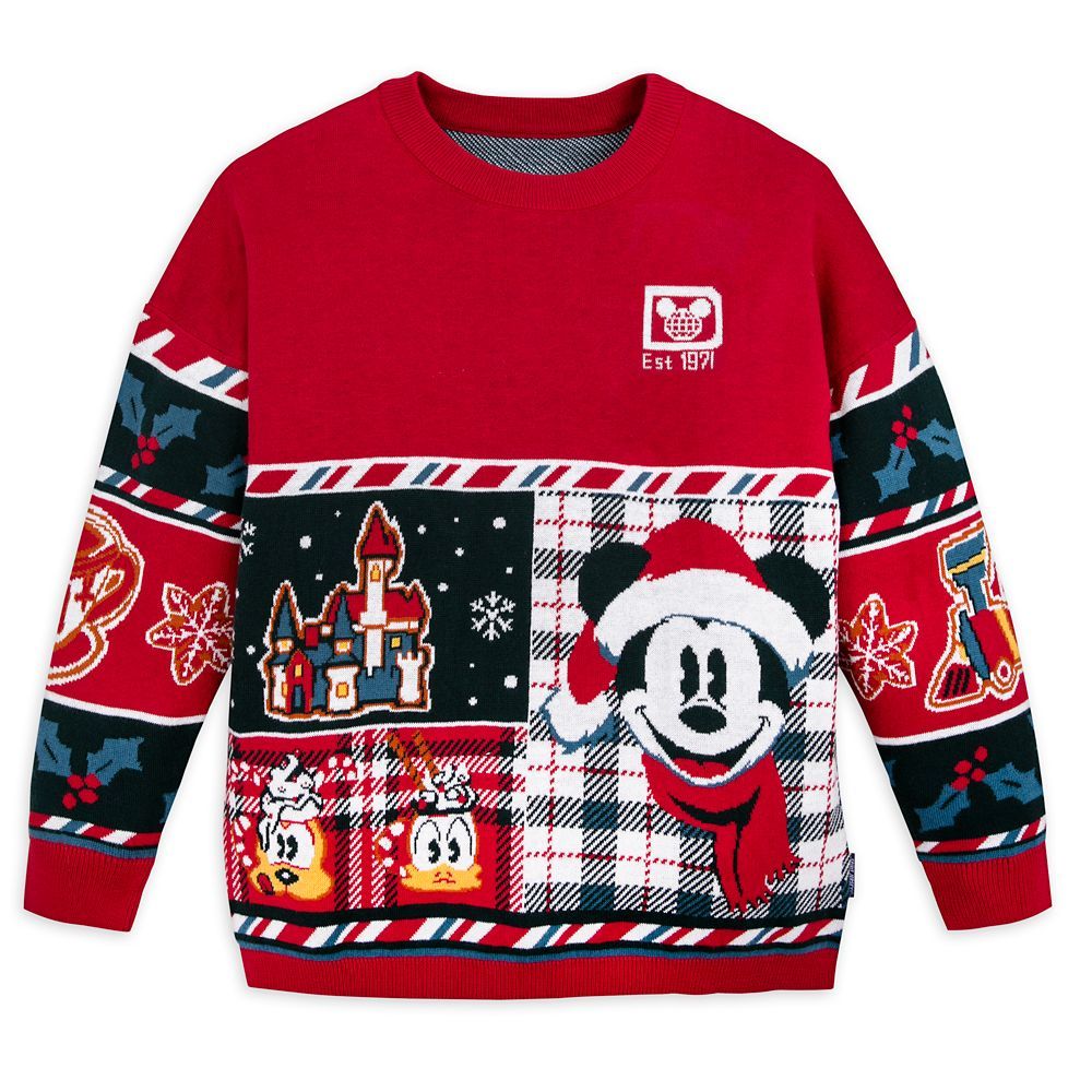 Mickey Mouse and Friends Holiday Sweater by Spirit Jersey for Kids – Walt Disney World | Disney Store