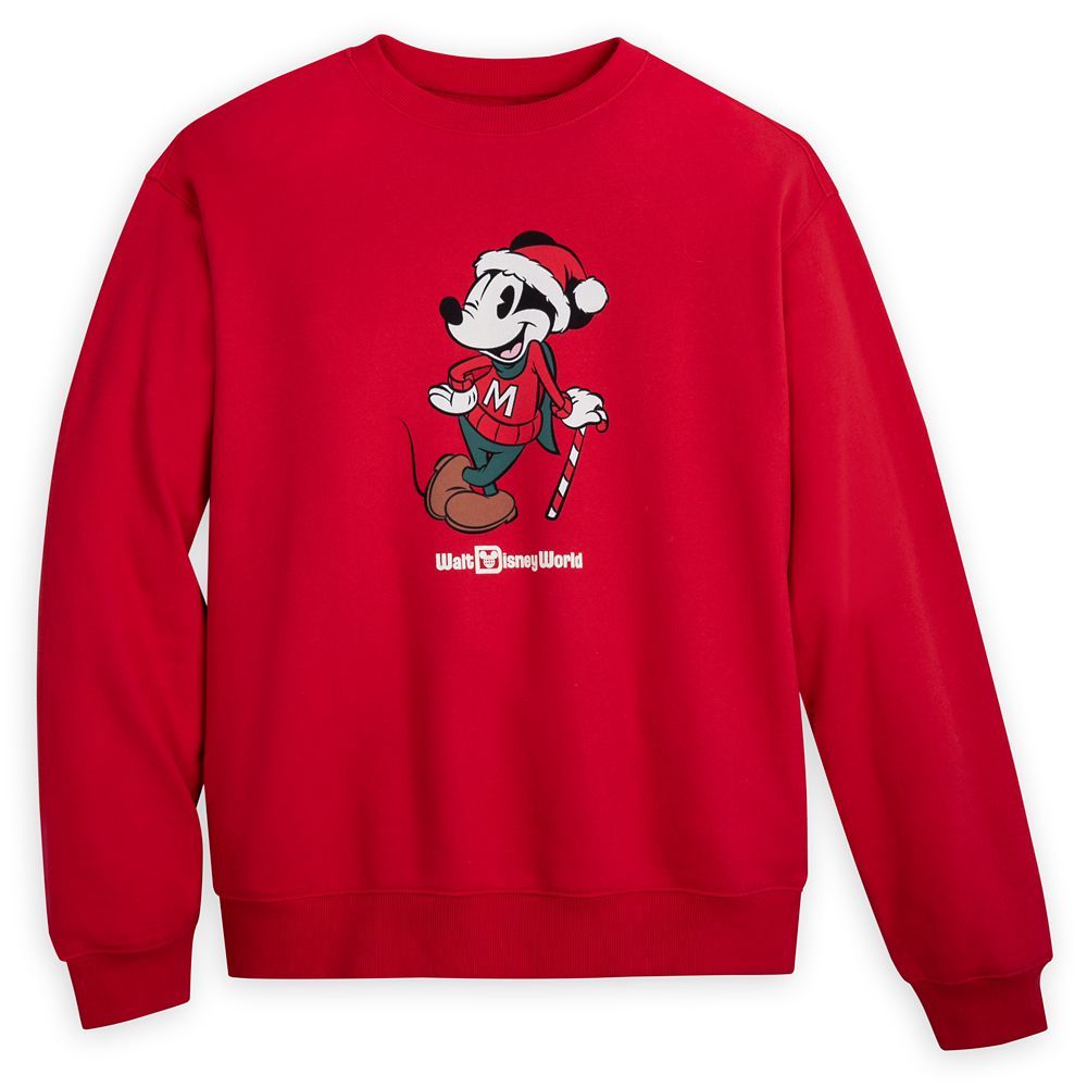 Mickey Mouse Christmas Sweatshirt for Adults – Walt Disney World | Disney Store