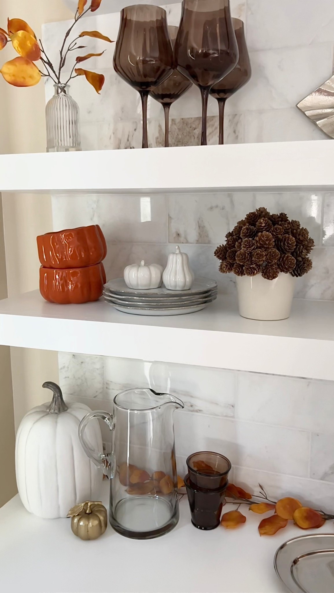 Fall shelf styling

#LTKSeasonal #LTKHome
