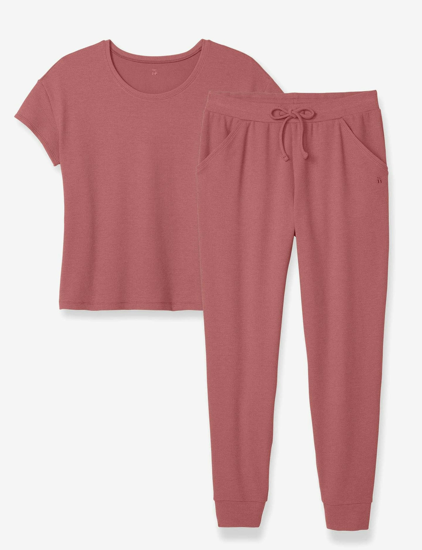 Women's Zen Waffle Tee & Jogger Set | Tommy John