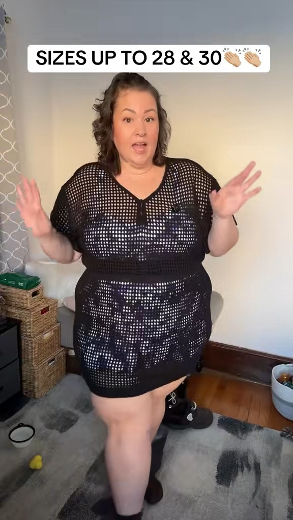 Plus size swimsuit & coverup ✨ Sizes up to 28 & 30 and comes in more colors! 👇🏼

#plussize #plussizeswim #plussizeswimsuit
#plussizecoverup 

#LTKPlusSize