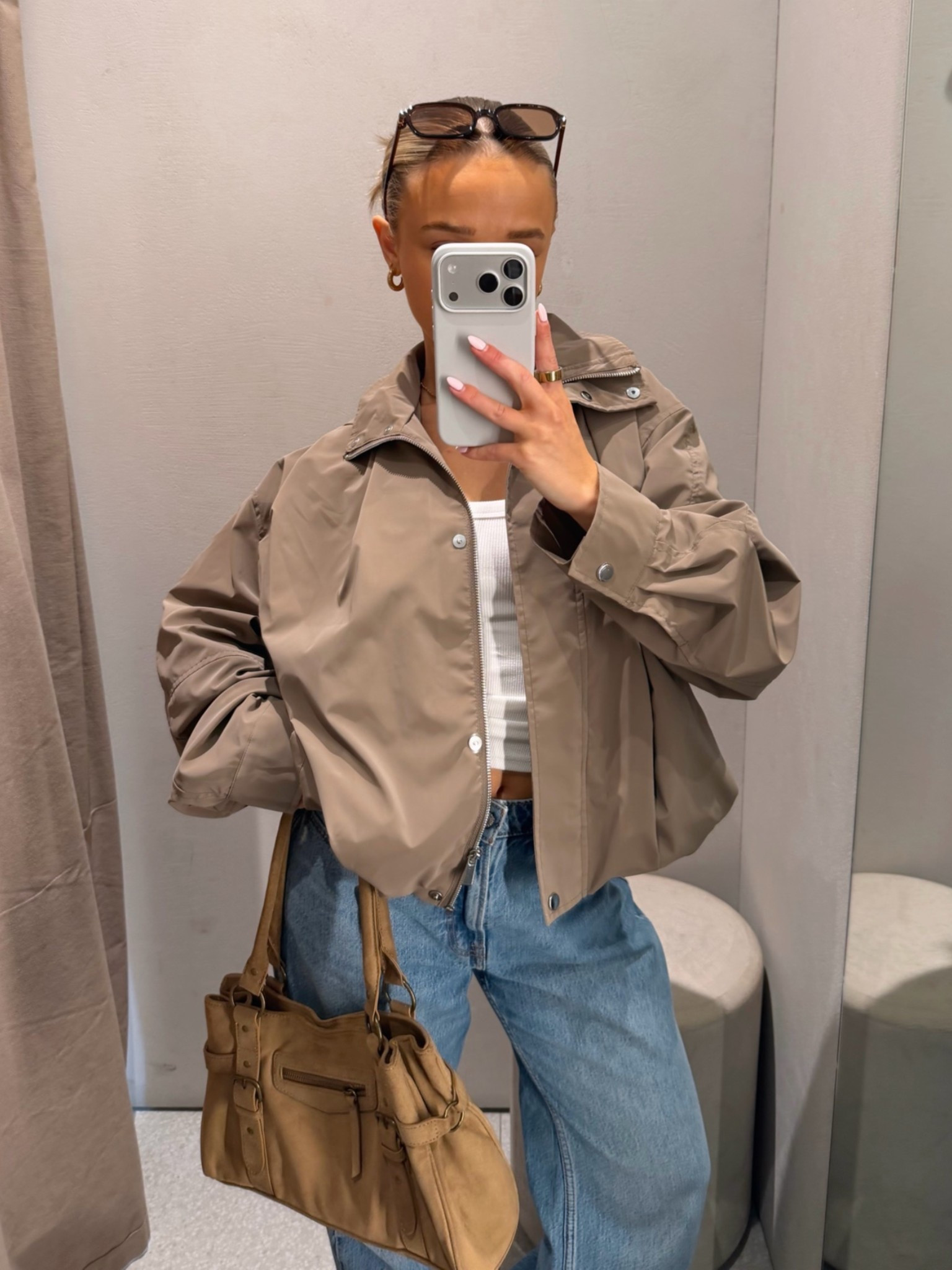 Current jacket faves🍂✨

Pinterest style outfit inspo ideas bomber jacket zip up TikTok casual easy basic neutral ootd wishlist petite Zara autumn winter new in taupe light brown rain coat rubberised

#LTKuk #LTKautumn #LTKeurope